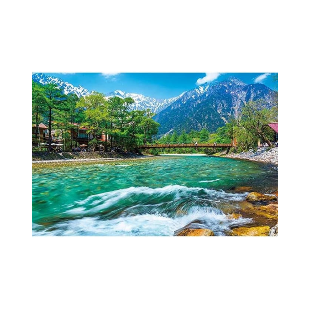 Apple One 1000 Piece Jigsaw Puzzle Seiryu and Hotaka Range - Nagano