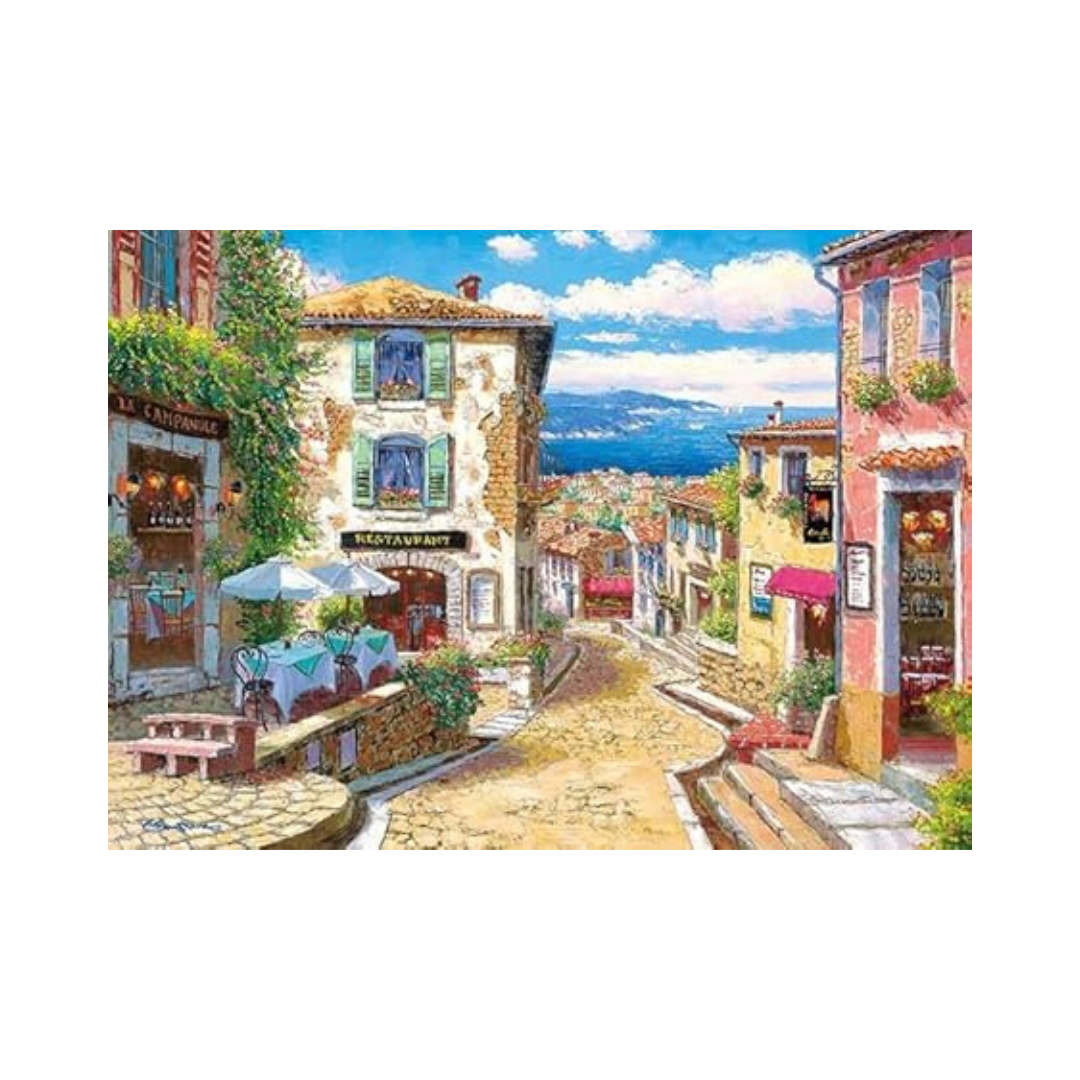 Apple One 500 Piece Jigsaw Puzzle Sam Park Rendezvous In Nice