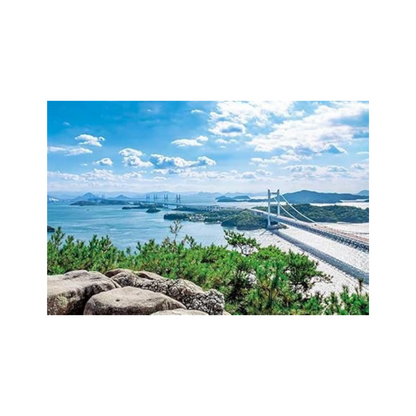 Apple One 1000 Piece Jigsaw Puzzle from Mount Washu to Seto Bridge