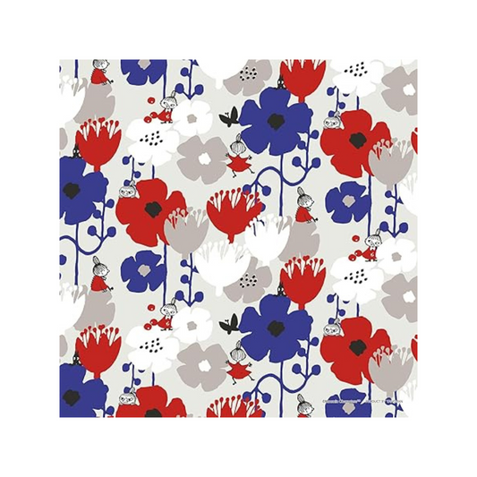 Yanoman 306 Piece Jigsaw Puzzle MOOMIN Cookia (Flowers) [Square Puzzle] (25 x 25 cm)