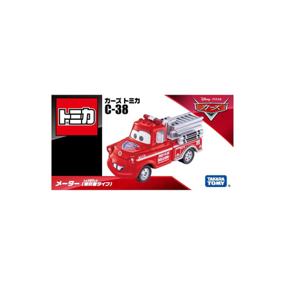 Takara Tomy Disney Cars Tomica C-38 Meter (Fire Truck Type),
