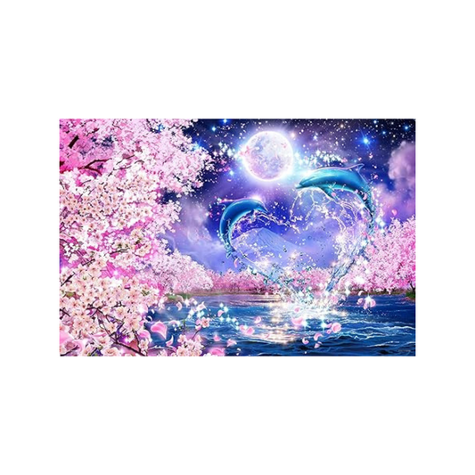 Yanoman 1000 Piece Jigsaw Puzzle Lassen Sakura Eternity (50x75cm)