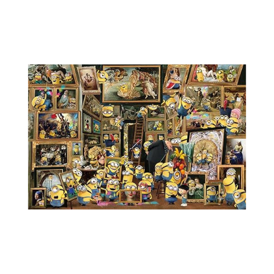 Yanoman 1000 Piece Jigsaw Puzzle Minions Museum of Minions Art (50x75cm)