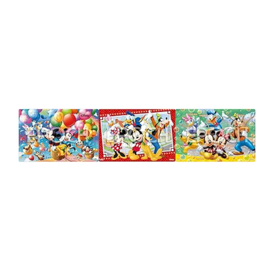 EPOCH 24-203 Apollo Step Panorama Puzzle Mickey Mouse and the Fun 10/15/20 Piece Puzzle for Kids