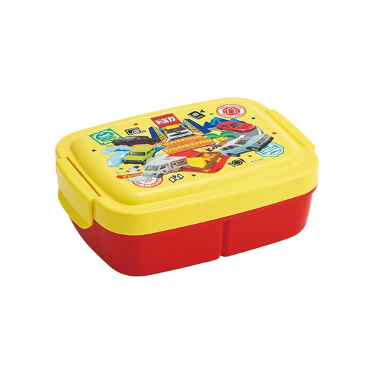 Skater P84 Kids Lunch Box, Dome-shaped, Integrated Dividers, 28.1 fl oz (820 ml), Tomica Boy, Made in Japan