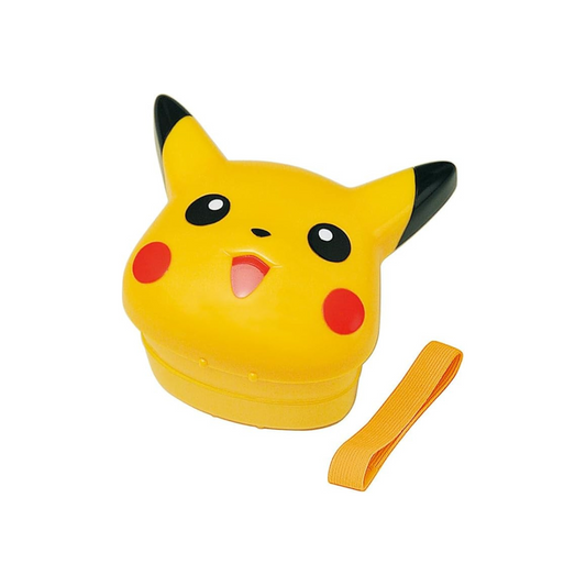 Skater LBD3-A Die-Cut Lunch Box, 9.1 fl oz (270 ml), 2 Tiers, With Lunch Belt, Pokemon Pikachu