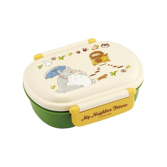 Skater QAF2BAAG-A Children's Lunch Box, 12.2 fl oz (360 ml), Fluffy Dome, My Neighbor Totoro, Cat Bus, Studio Ghibli, Antibacterial, Made in Japan