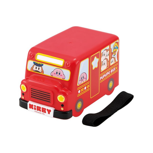 Skater DLB5 Bento Box, Bus Type, Two-Tier, Kids, Kindergarten, Nursery, Elementary School Students, Cute, Car, Small, Kirby, Nintendo, Boys, Boys