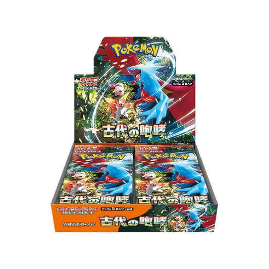 Pokémon Card Game Scarlet & Violet Ancient Roar Expansion Pack Box (Japanese Version)