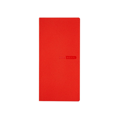 HOBONICHI  2026 weeks, MEGA English Edition, Sneakers, Tomato Red, Starts from January, Weekly Planner, Weekly Leaf, Slim, Long, Graph Note, 219 Pages