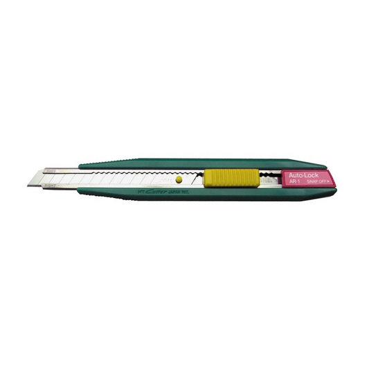 NT Cutter, Type A, Auto-Lock, Wide, Green, AR-1P-G