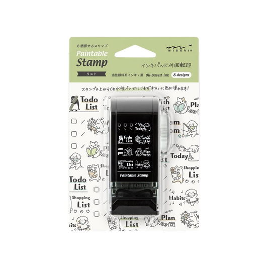 Midori Stamp Rotating Stamp Dial Wrist Pattern 35579006