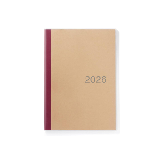 MUJI 84854439 2026 B5 Monthly Planner, Starts on December 2026