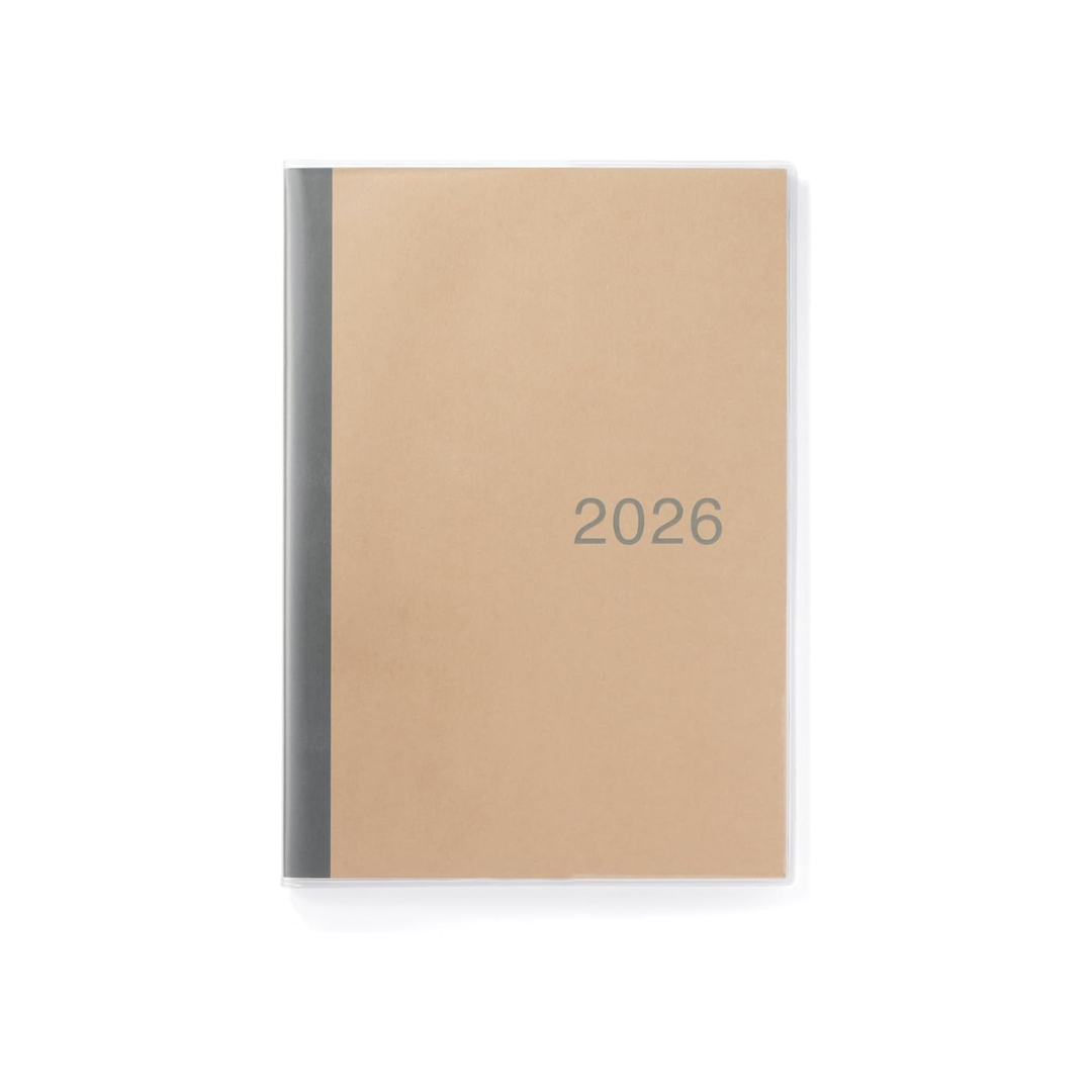 MUJI 84854477 2026 B5 Monthly Planner, Starts on December 2025