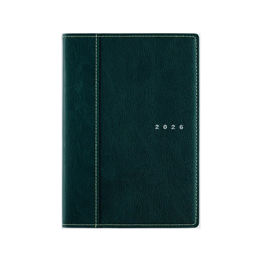Takahashi 2026 Notebook, B6, Weekly Charme 9, Royal Green, No. 359 (Begins January 2026)