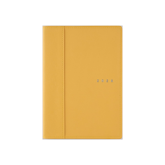 Takahashi No. 632 Notebook, Begins from April 2025, B6 Weekly Charme 2, Mellow Yellow