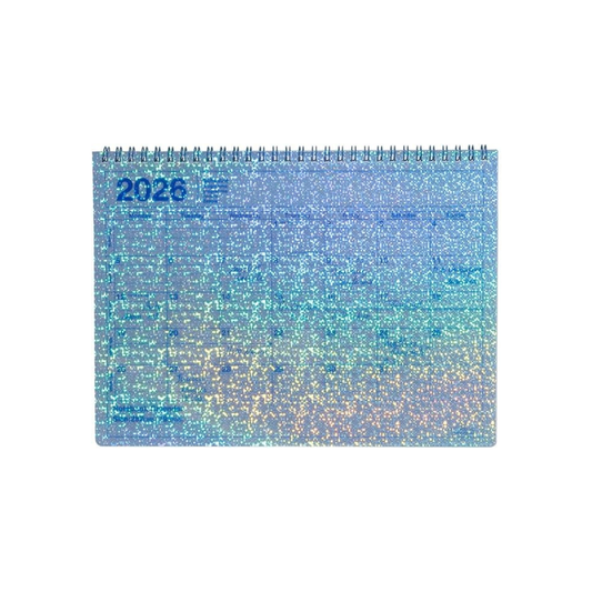 2026 Schedule Notebook, Starts from January 2026, Monthly Block, B5 Variation, Notebook Calendar, M, City Light, Marks 26WDR-NB1-HO