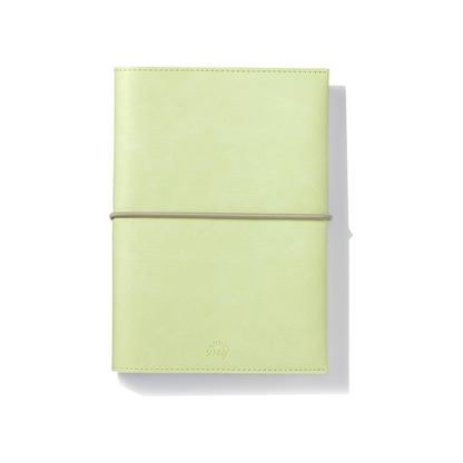 Iroha Published 2026 SUNNY Notebook, Standard, Free Daily, 2026/January/B6 Size, Lime Green, LSD-56