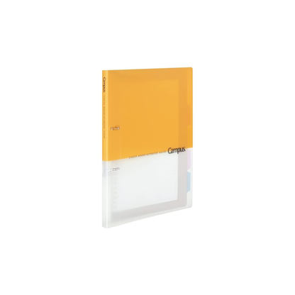 Kokuyo Lu-PP358Y Loose Leaf Binder, Campus B5, 2 Holes, Up to 100 Sheets, Yellow (x2)
