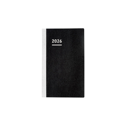 Kokuyo Jibun Notebook Biz 2026 Diary Refill Monthly Weekly A5 Slim Ni-JBR-26 Starts from December 2025