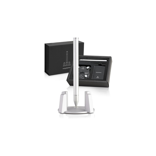 Hoverpen Classic Pearl Grey Ballpoint Pen in Gift Box