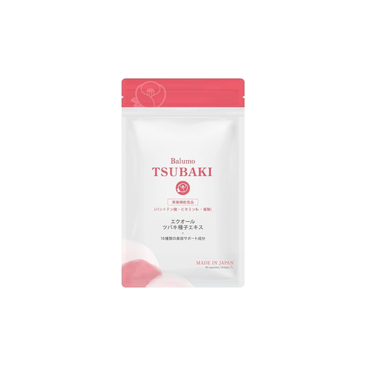 TSUBAKI (Balmo Tsubaki) AGA Skin Clinic Official Supplement Keratin for Women, 90 Tablets per Bag