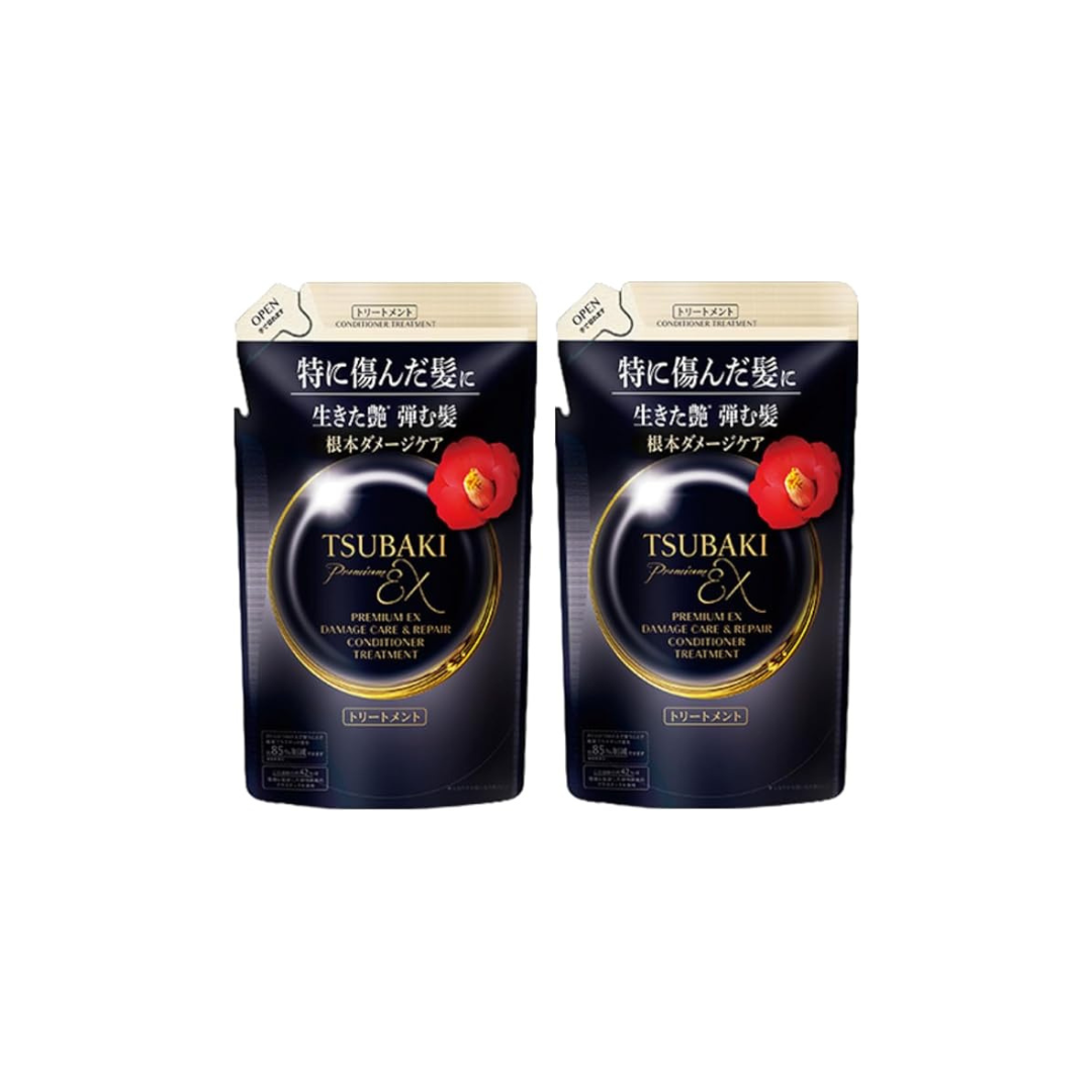 Tsubaki Premium EX Intensive Repair Conditioner Refill 10.1 fl oz (300 ml) (2 Pieces)