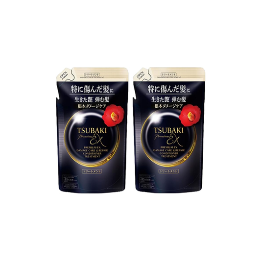 Tsubaki Premium EX Intensive Repair Conditioner Refill 10.1 fl oz (300 ml) (2 Pieces)