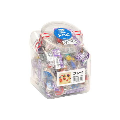 Iwako Play Eraser, 60-Pack, SCER961143