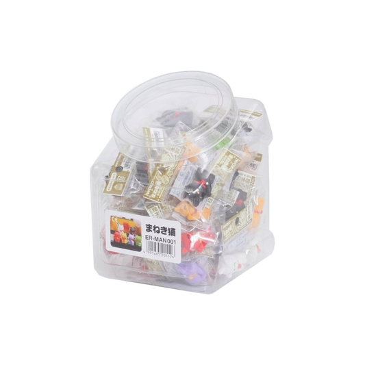 Iwako Maneki Neko Eraser, 60-Piece Set, SCERMAN001