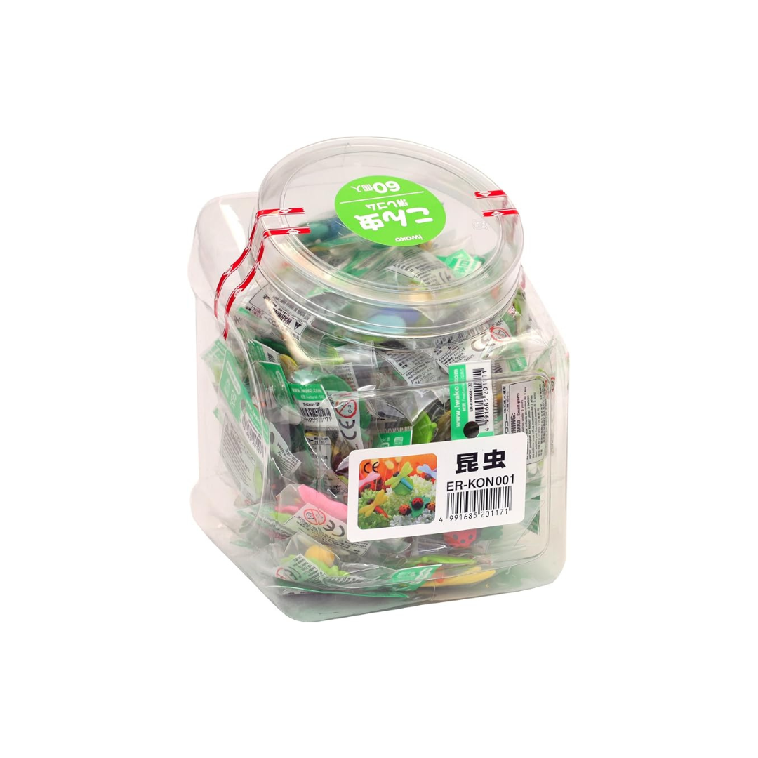 Iwako Eraser, Insect Design, Pack of 60, SCERKON001