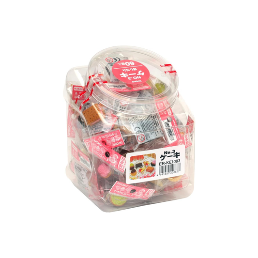 Iwako Cake Eraser, 60 pieces, SCERKEI003