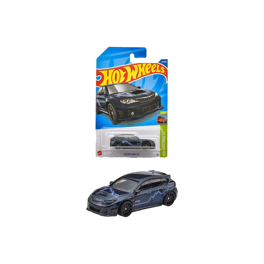Hot Wheels HHD94 Basic Car, Subaru WRX STI (3 Years Old and Up)