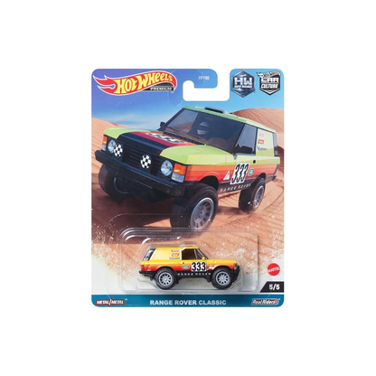 Hot Wheels HKC71 Car Culture Off Road Range Rover Classic [3 Years Old and Up]