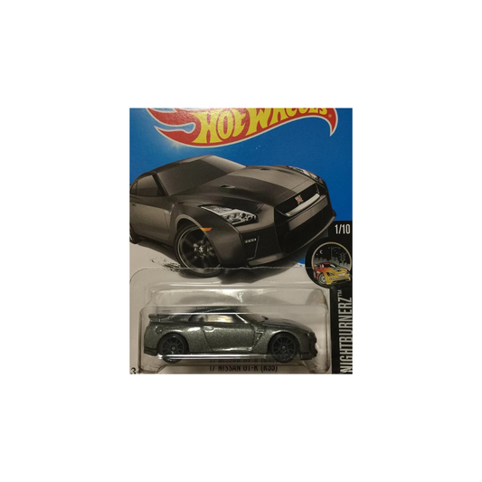 Hot Wheels Twin Mill '17 Nissan Gt-r (r35) Nissan Nissan Silver Black # 364