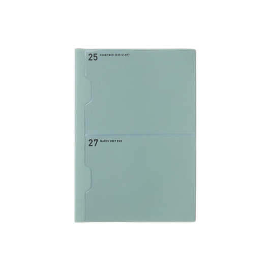 Laconic LAMD92-160MT Notebook, 2026, A5 Monthly Pocket, Mint (Starts on December 2025)