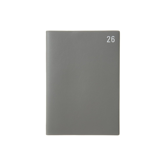 Laconic LAD98-260GY Notebook, 2026, A5, Weekly Year, Gray (Starts on December 2025)