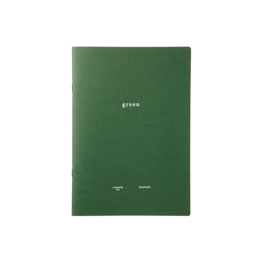 Laconic Style Notebook B6 Green LGF43
