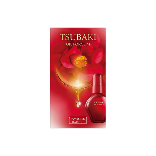TSUBAKI Oil Force Hair Oil Gloss Damage Repair Perm Color Drying Camellia Oil Heat Dryer Iron