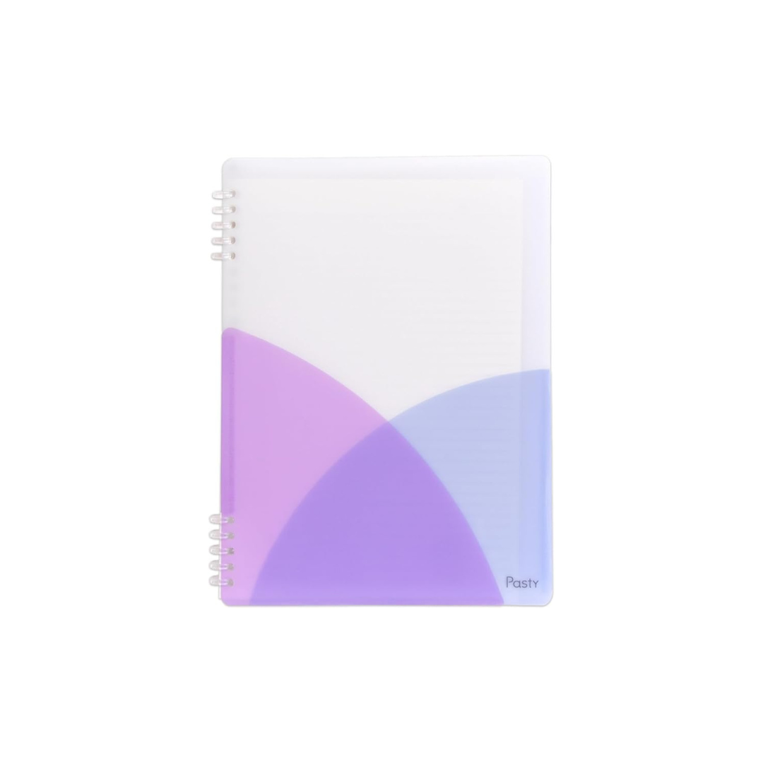 Plus Loose Leaf Binder B5 Pasty Ring Type Blueberry Purple FC-820PR 97-081