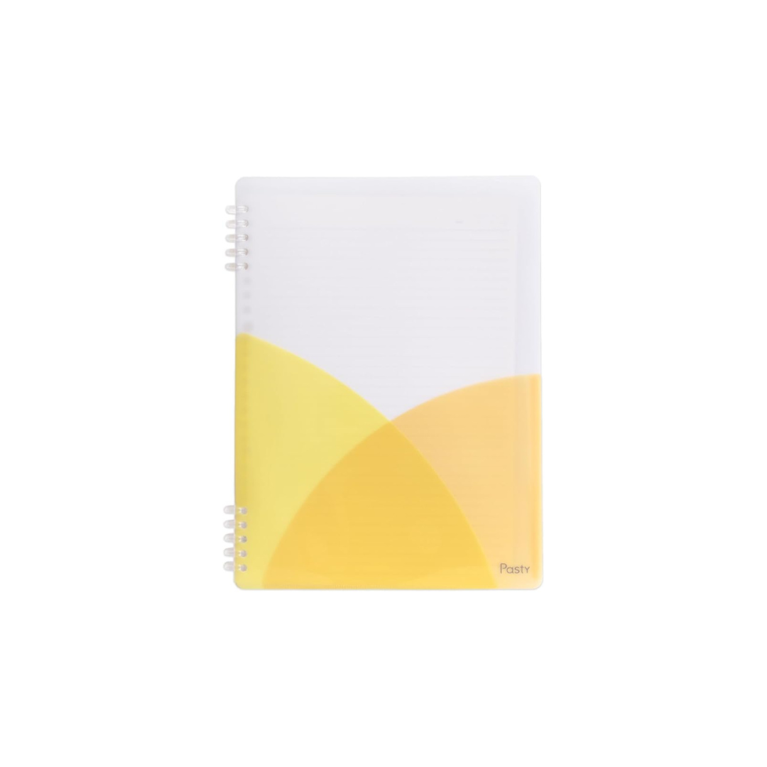 Plus Loose Leaf Binder Pasty Loose Leaf Binder Ring Type Lemon Yellow FC-820PR 97-084