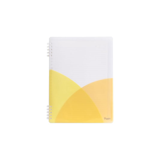 Plus Loose Leaf Binder Pasty Loose Leaf Binder Ring Type Lemon Yellow FC-820PR 97-084