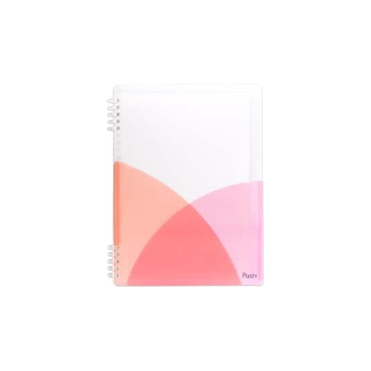 Plus Loose Leaf Binder B5 Pasty Ring Type Peach Pink FC-820PR 97-080