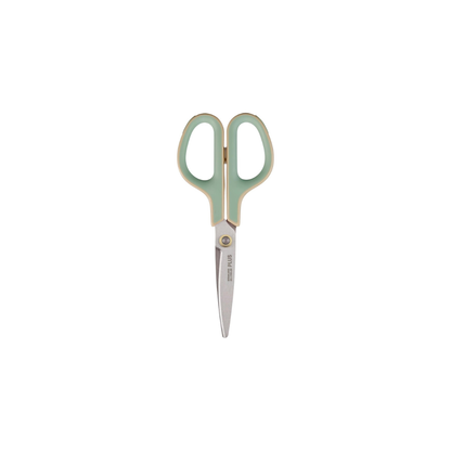 Plus SC-175S-AB 34-394 Scissors, Fit Cut Curve, Antibacterial Grip, Limited Edition, Retro Green