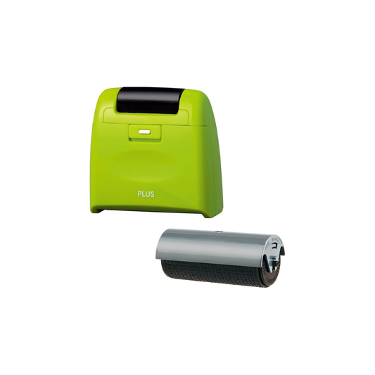 Plus Personal Information Protection Stamp Roller Keshipon Wide Dedicated Card Ridge Set Green IS-510CM + IS-017CM 38-131 + 38-129