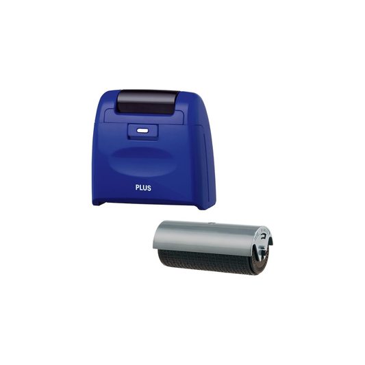 Plus Personal Information Protection Stamp Roller Keshipon Wide Dedicated Card Ridge Set Blue IS-510CM + IS-017CM 38-132 + 38-129