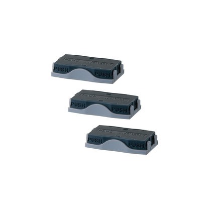 Plus Personal Information Protection Stamp Quick Press Keshipon Dedicated Ink Cartridge 3-Pack 37-095×3