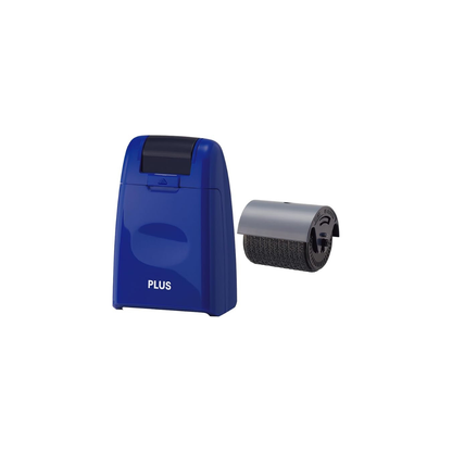 Plus Identity Protection Stamp Roller Keshipon Blue 37-647+ Dedicated Ink Cartridge, 1pc 37-299