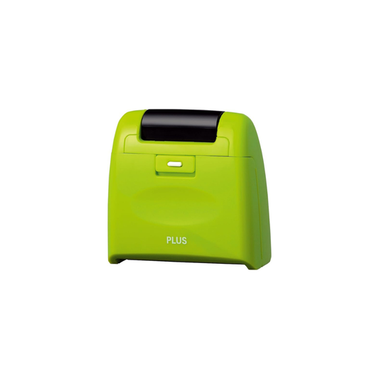 Plus Personal Information Protection Stamp Roller Keshippon Wide, Green IS-510CM 38-131