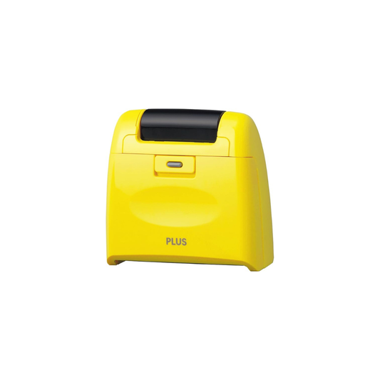 Plus Personal Information Protection Stamp Roller, Wide Yellow IS-510CM 38-134